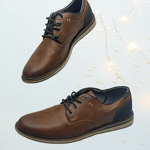 Sonoma Brown and Black Oxfords in size 9.5